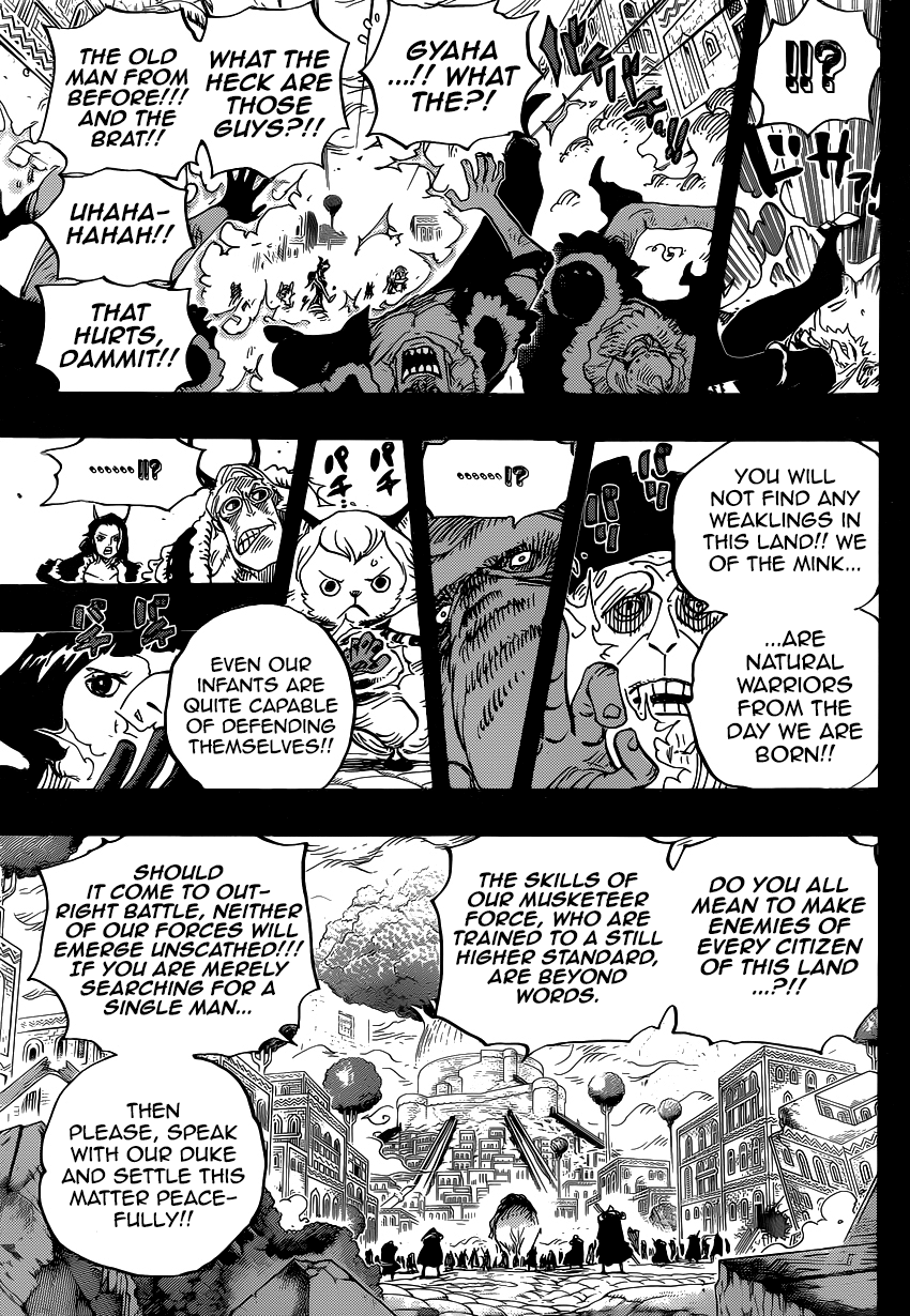 One Piece, Chapter 808 image 09